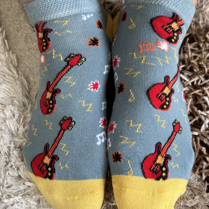 Louluu Guitar Low Cut Socks