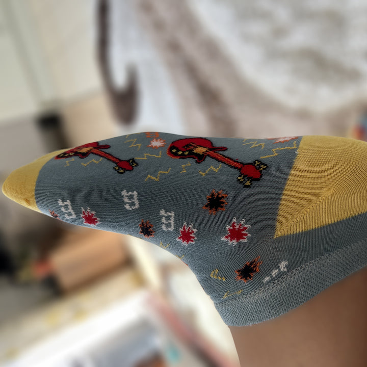Louluu Guitar Low Cut Socks