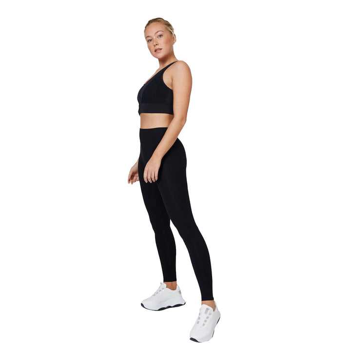 FashionTight Black Classic Full Length High Waisted Leggings