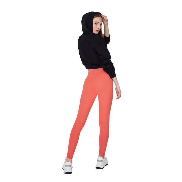 FashionTight Orange Classic High Waisted Leggings