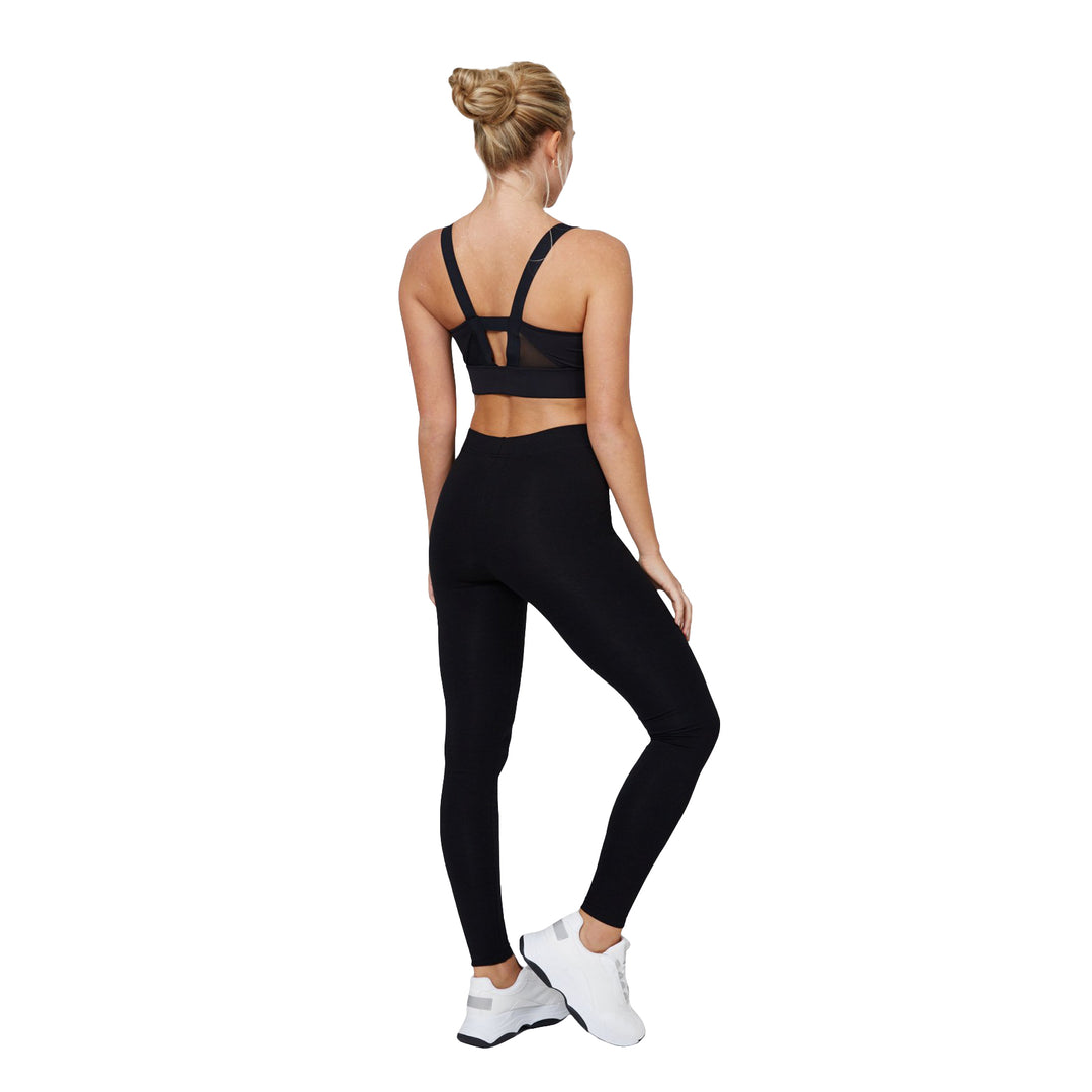FashionTight Black Classic Full Length High Waisted Leggings