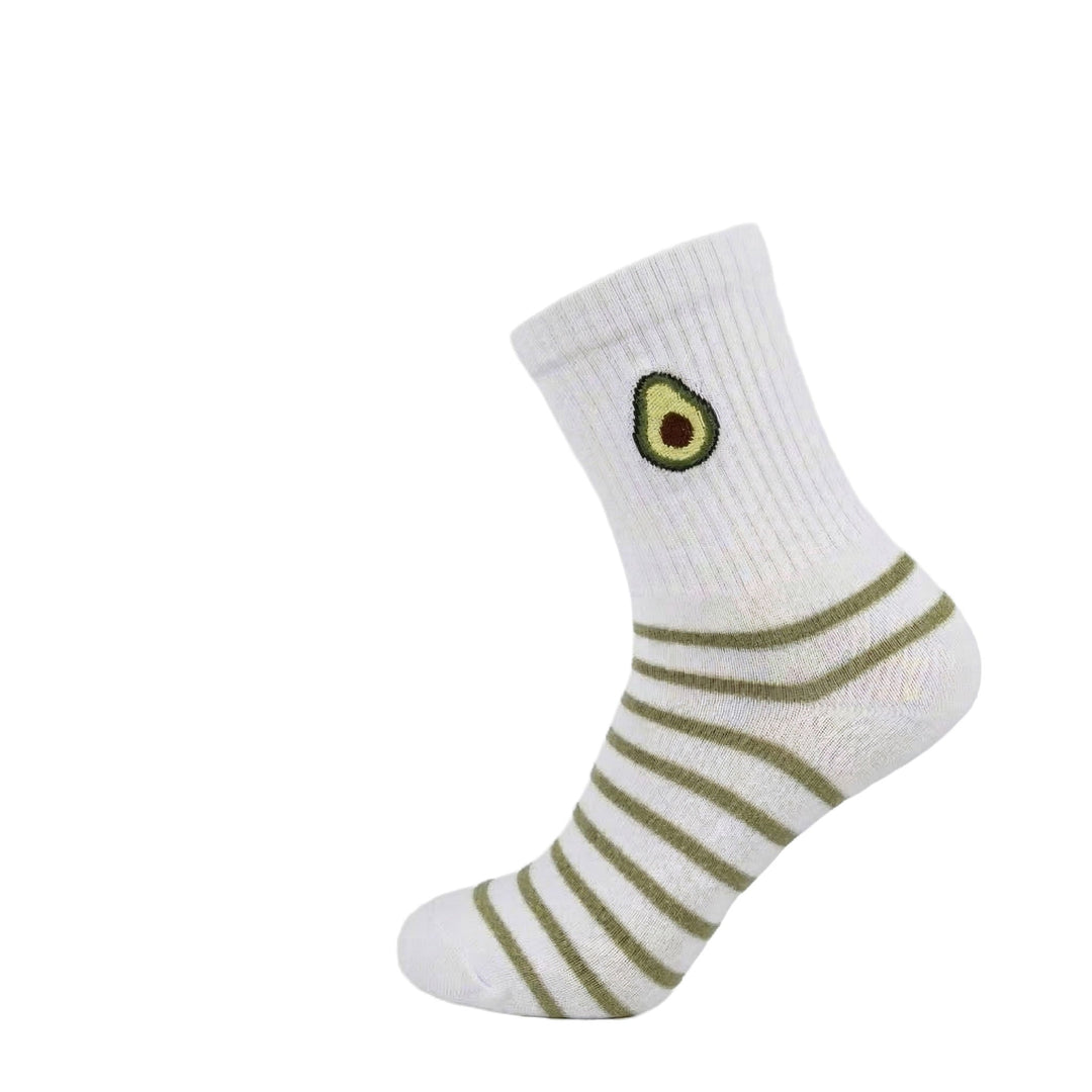 Louluu Avocado Tennis Socks
