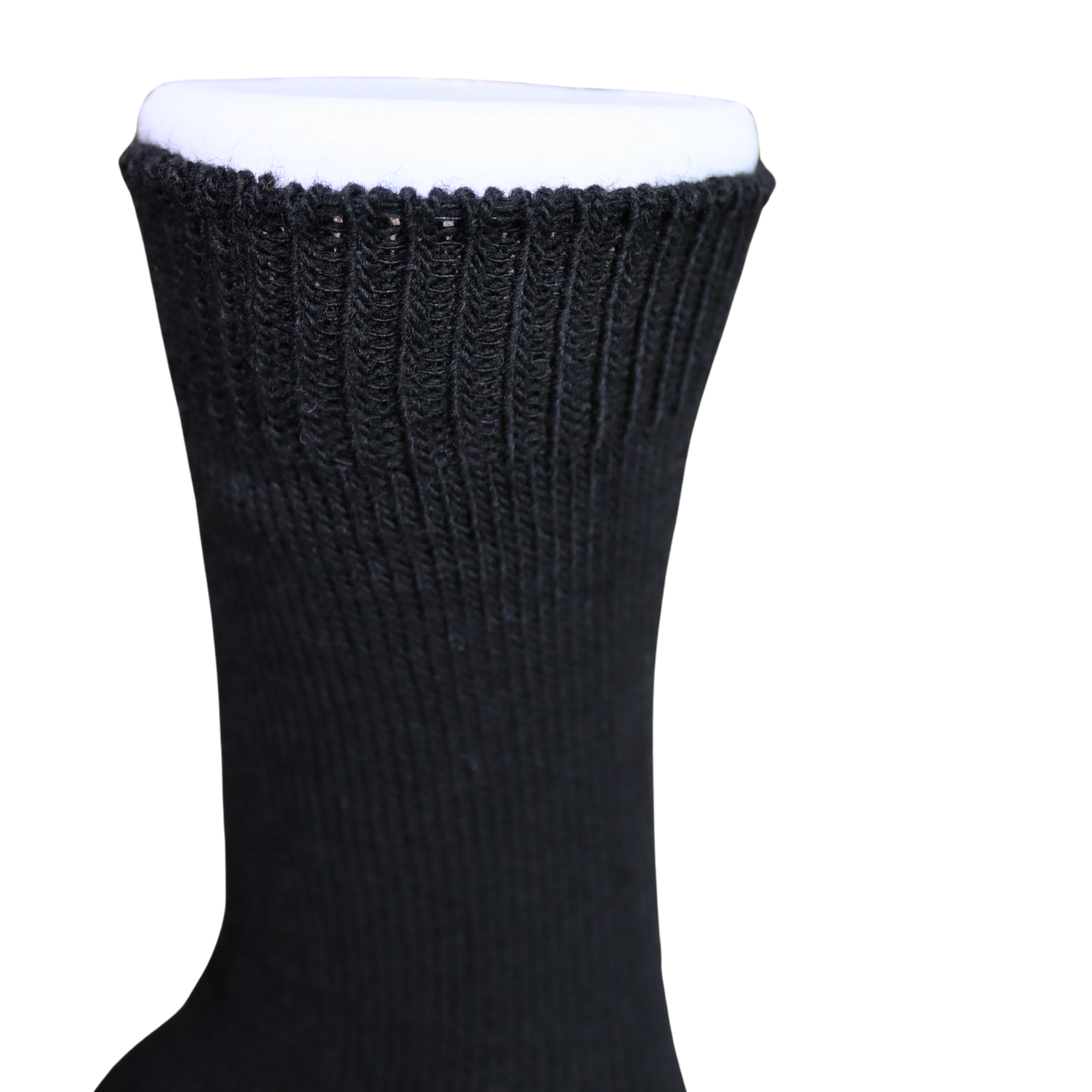 Louluu Women Black Colour Lambswool Socks