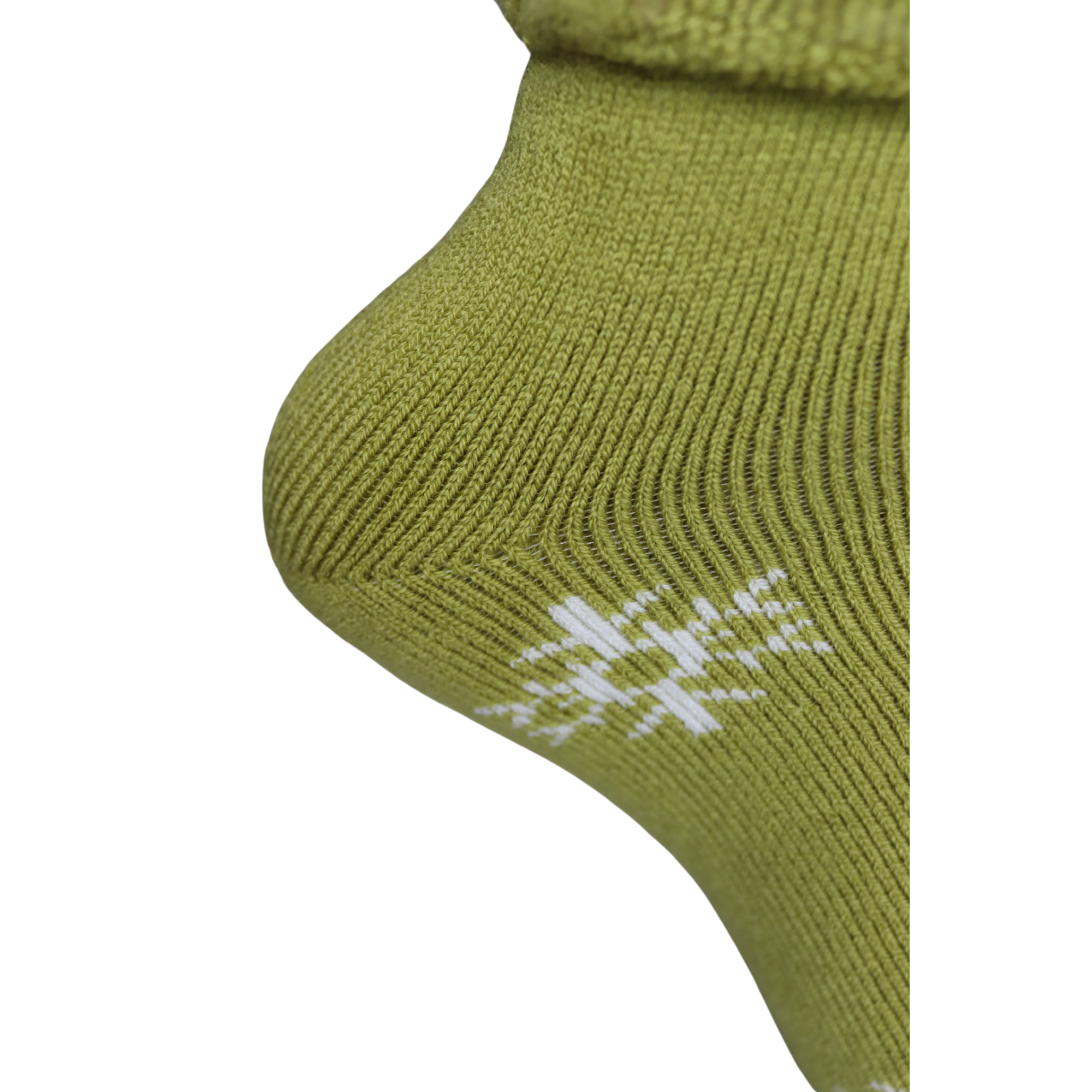 Louluu Women Thermal Snowflake Green Colour Socks