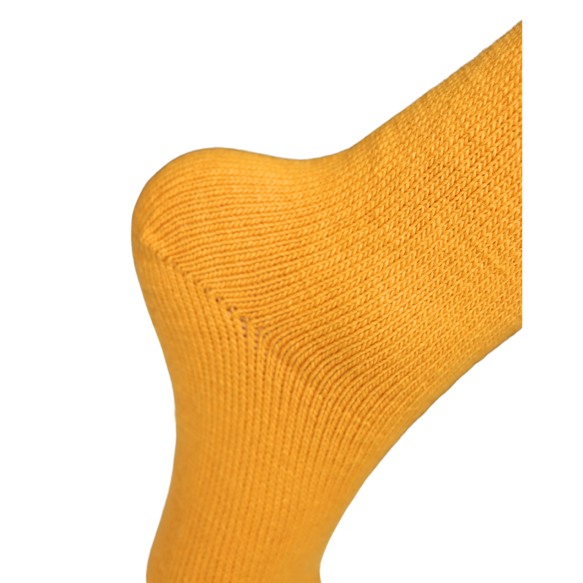 Louluu Women Mustard Colour Lambswool Socks