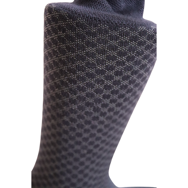 Louluu Men Roan Dark Blue Colour Bamboo Socks