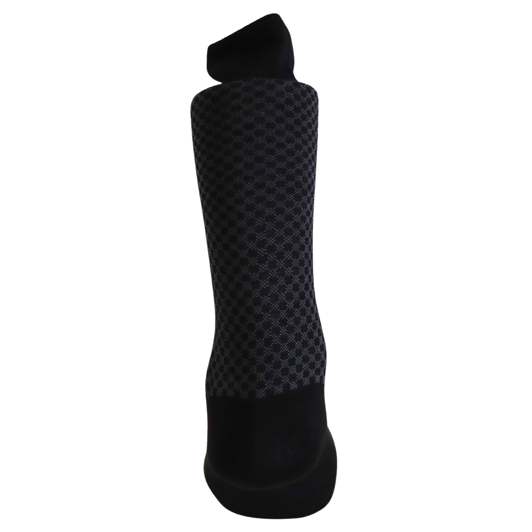 Louluu Men Roan Black Colour Bamboo Socks