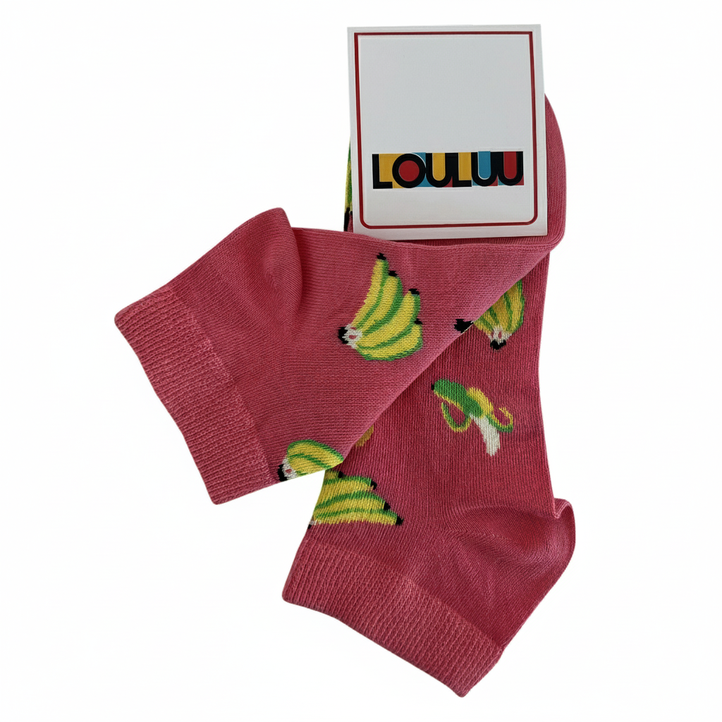 Louluu unisex cotton low cut socks close-up of toe and heel detail — soft &amp; durable fabric