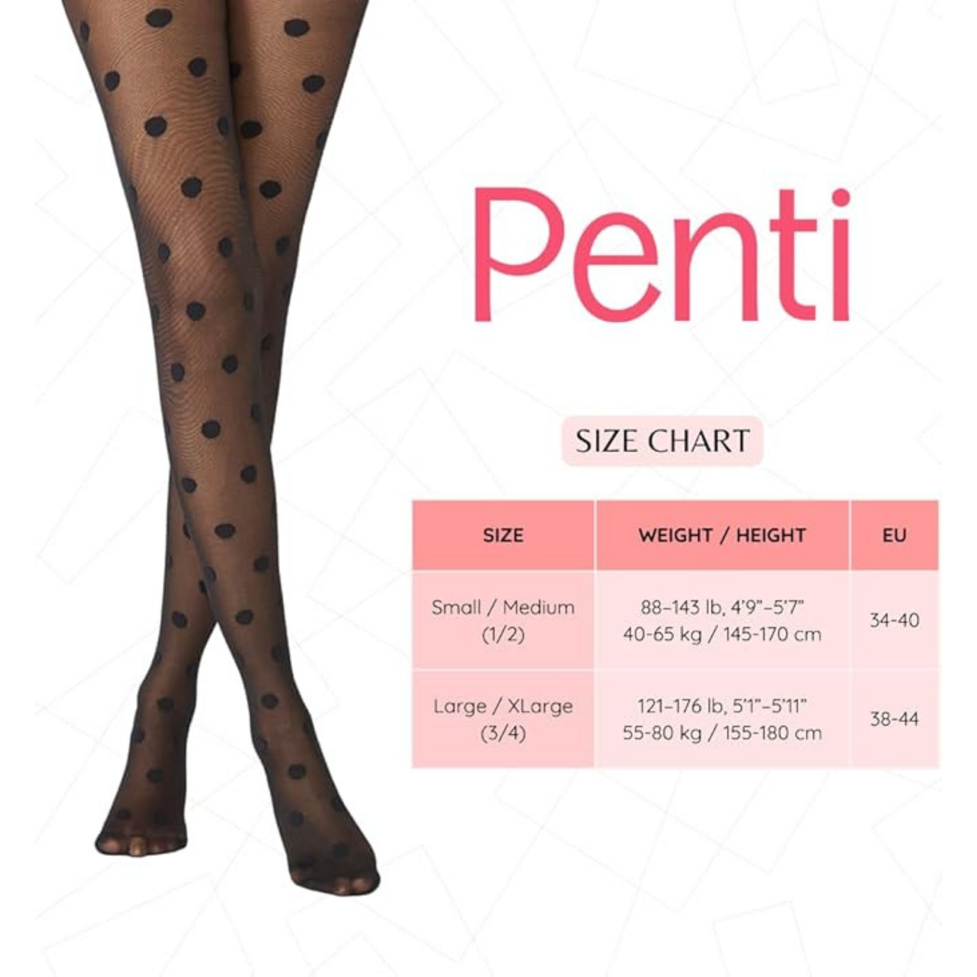 Penti Big Polka Dots Fashion Tights