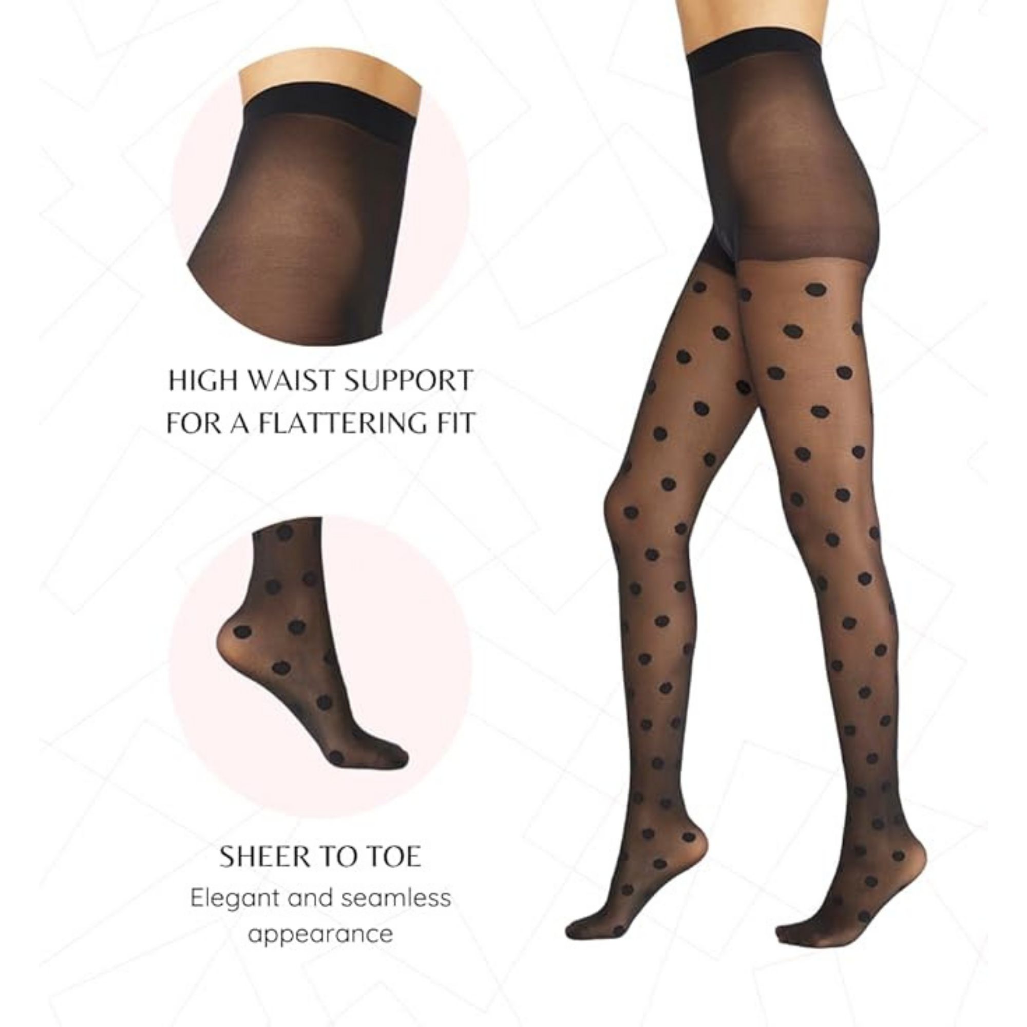 Penti Big Polka Dots Fashion Tights