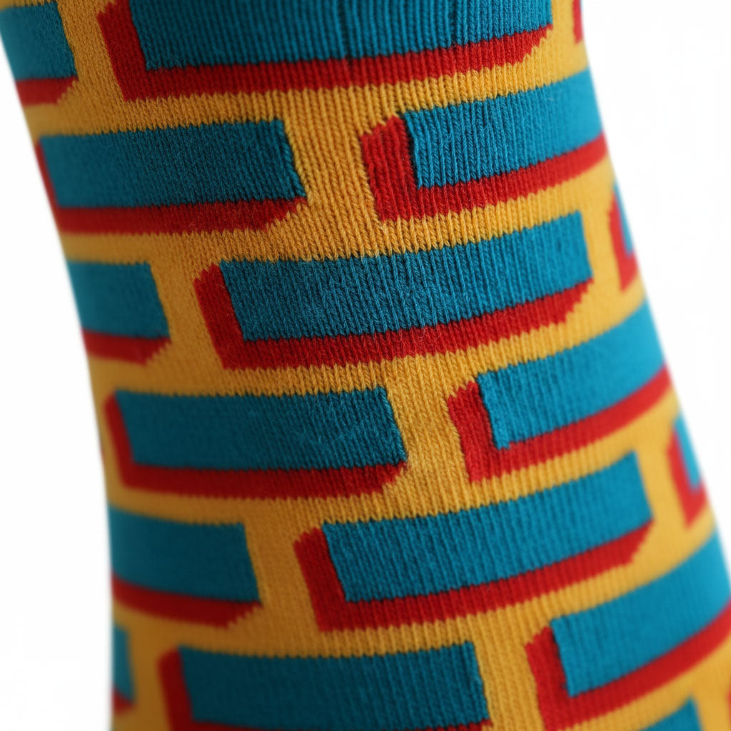 Louluu unisex cotton low cut socks — close-up of fabric texture, UK sizes available at Louluu