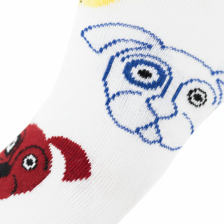 Louluu unisex cotton low cut socks close-up of toe and heel detail — soft &amp; durable fabric