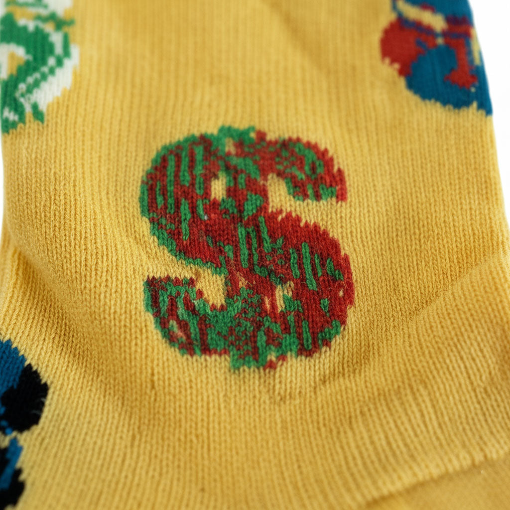 Louluu unisex cotton low cut socks — folded flat lay