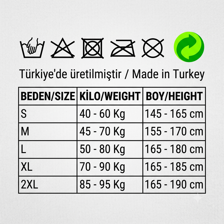 Dore Tights Size Chart