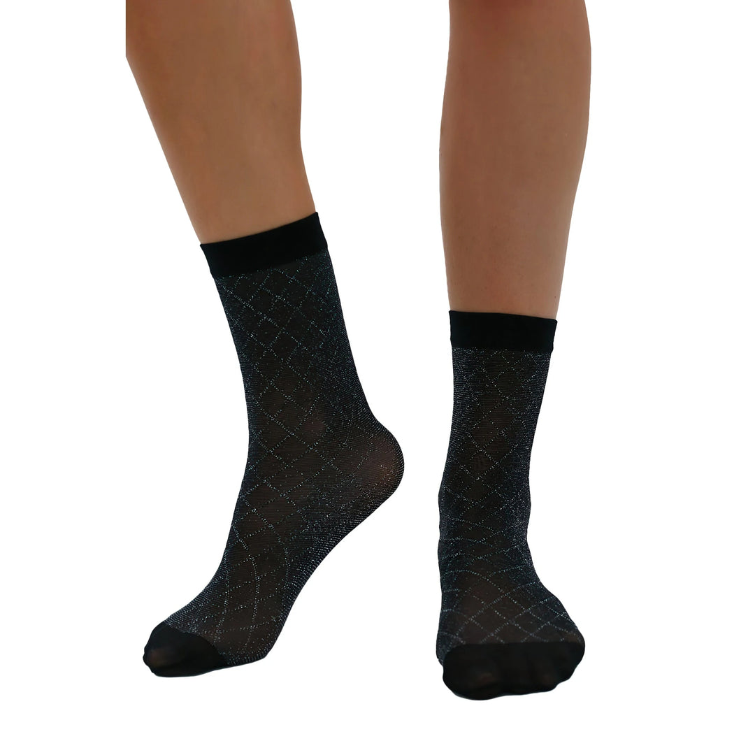 Penti Cross Shine Ankle Socks | Fashiontight UK
