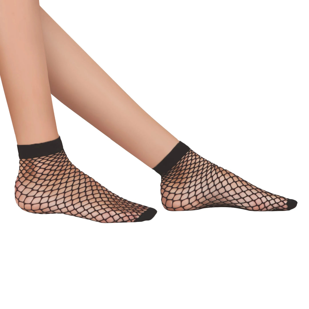 Daymod Fishnet Ankle Socks | Fashiontight UK
