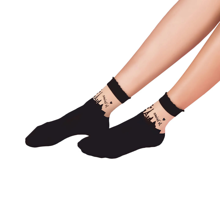 Daymod Jetaime Fashion Ankle Socks | Fashiontight UK