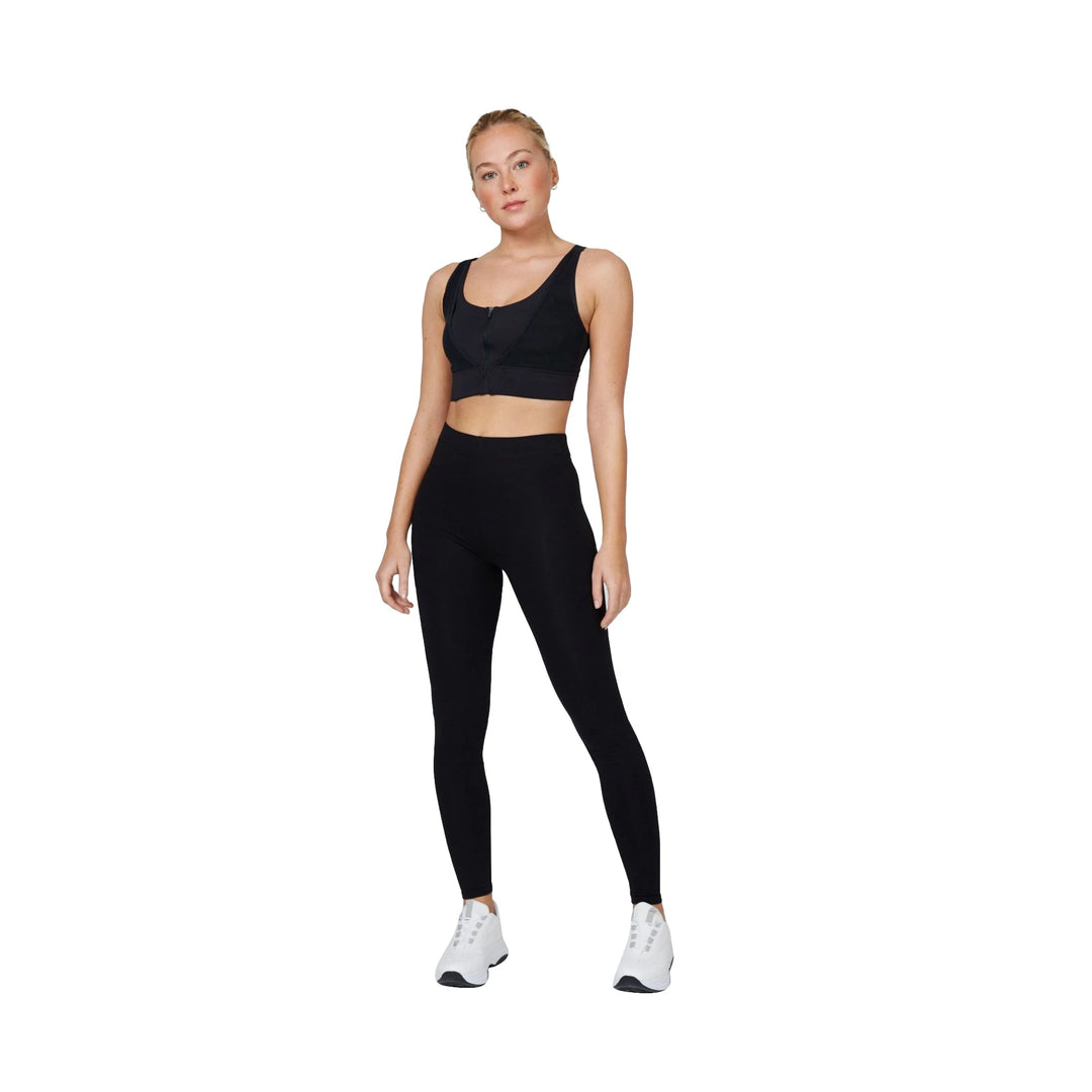 FashionTight Black Classic Full Length High Waisted Leggings | Fashiontight UK