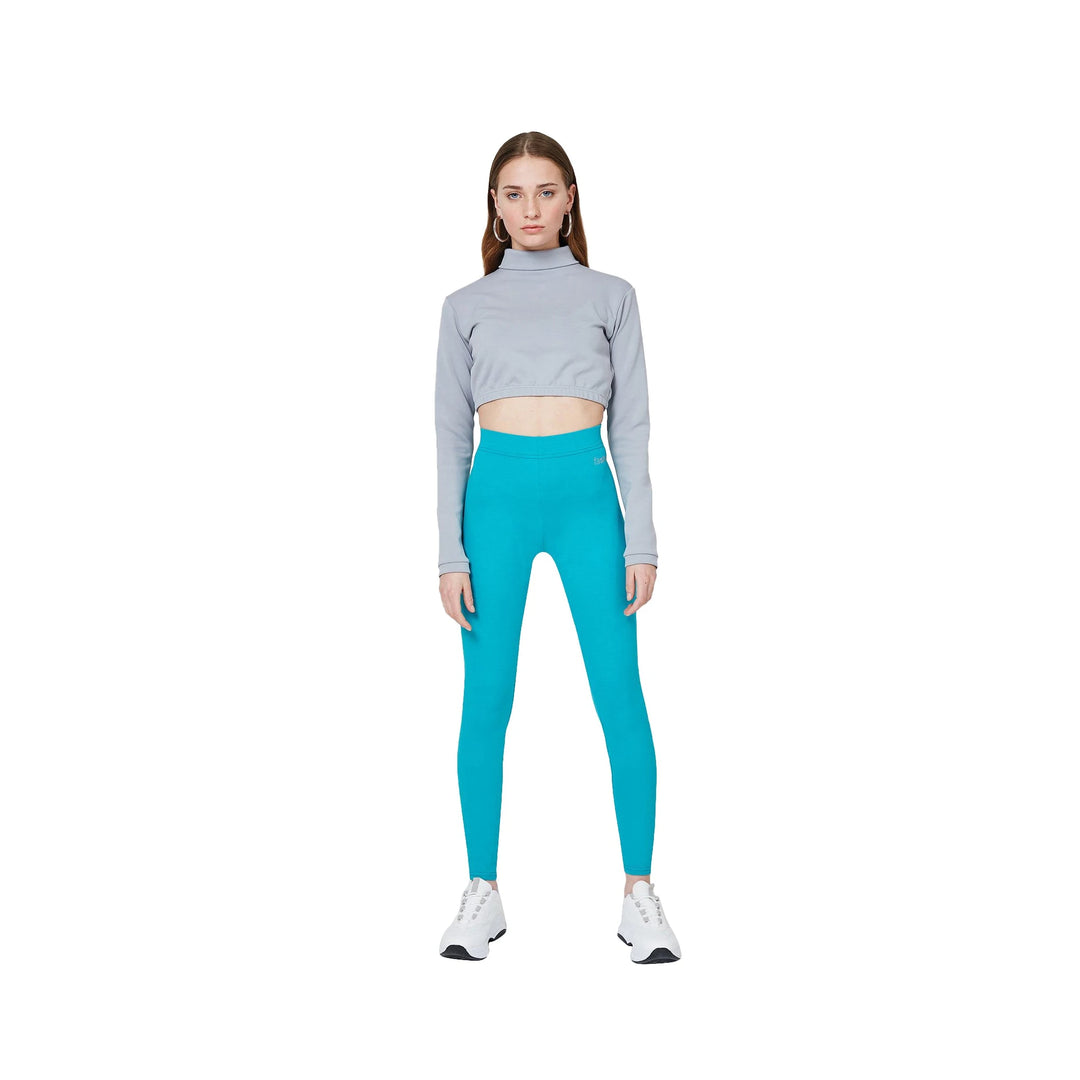 FashionTight Blue Classic High Waisted Leggings | Fashiontight UK
