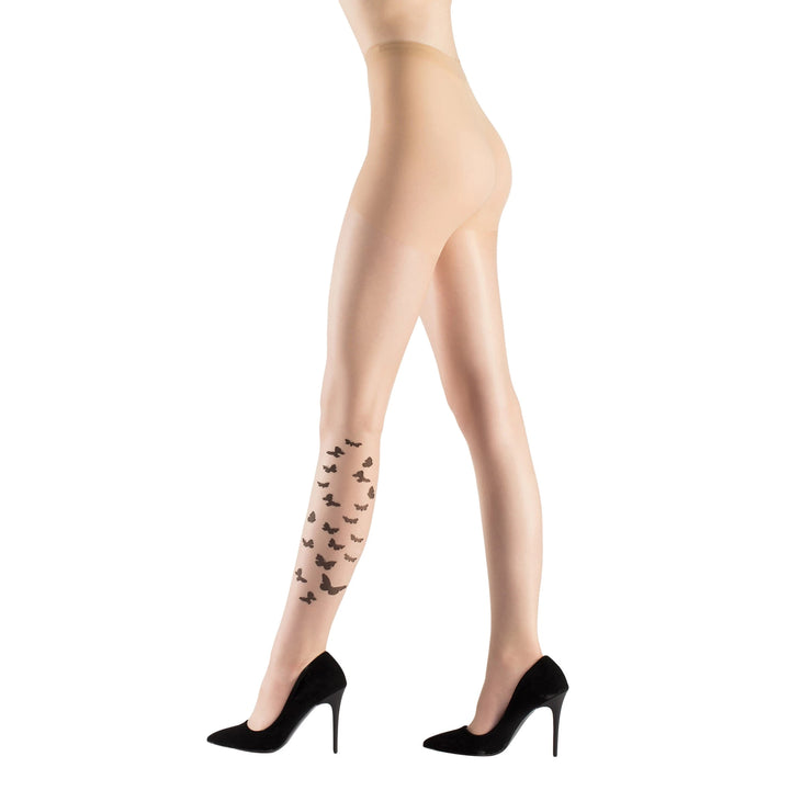 Italiana Spreading Butterfly  Pattern Fashion Tight | Fashiontight UK