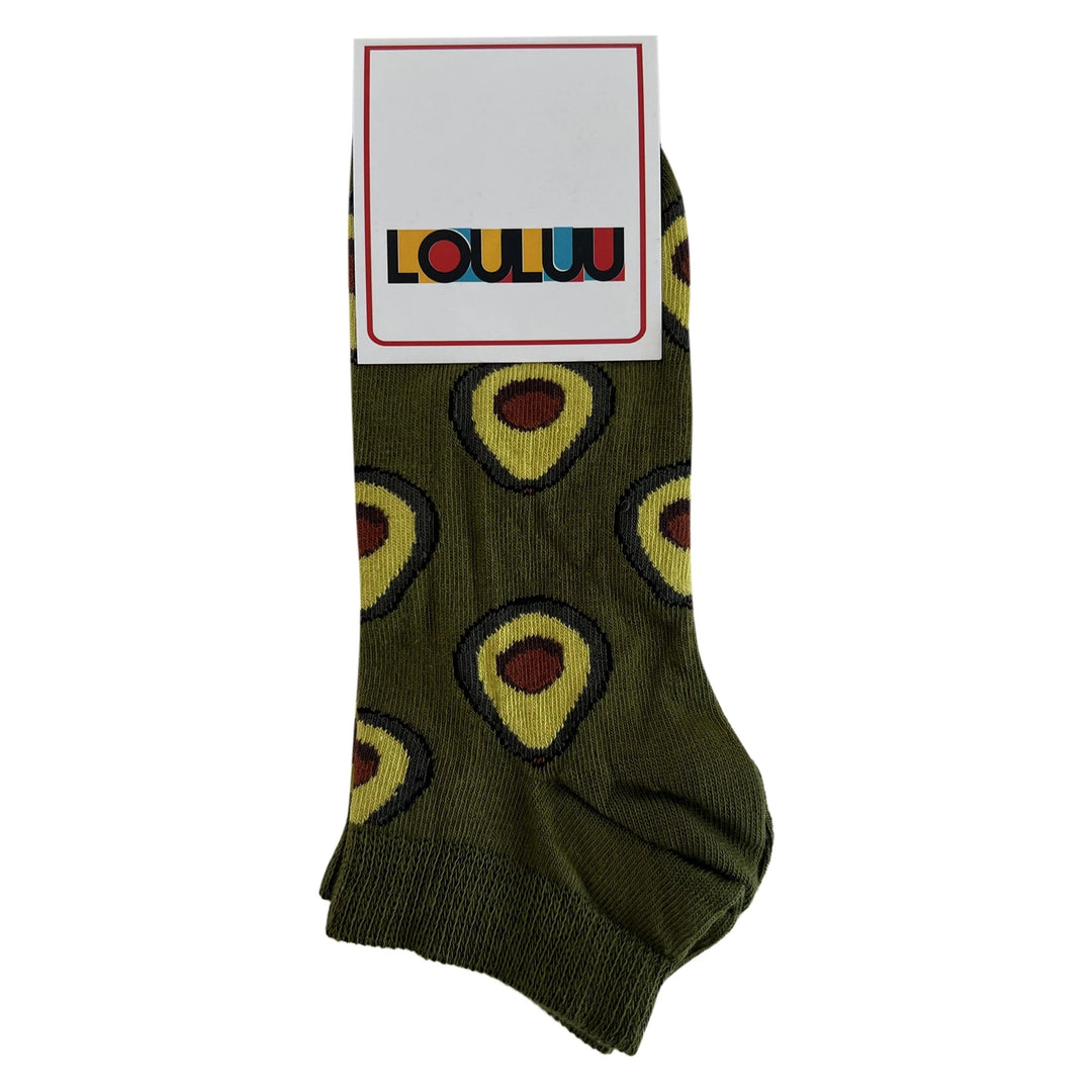 Louluu Avocado Low Cut Socks | Fashiontight UK