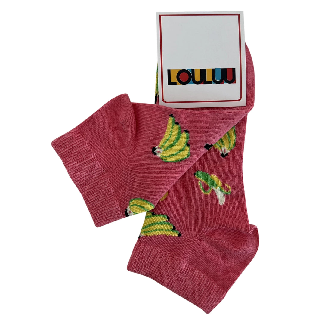 Louluu Bananas Low Cut Socks | Fashiontight UK