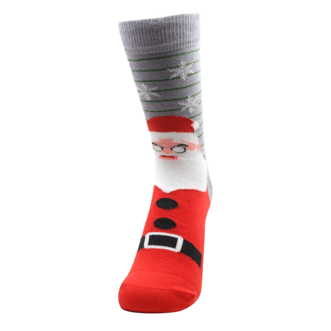 Louluu Colourful Red Christmas Socks | Fashiontight UK