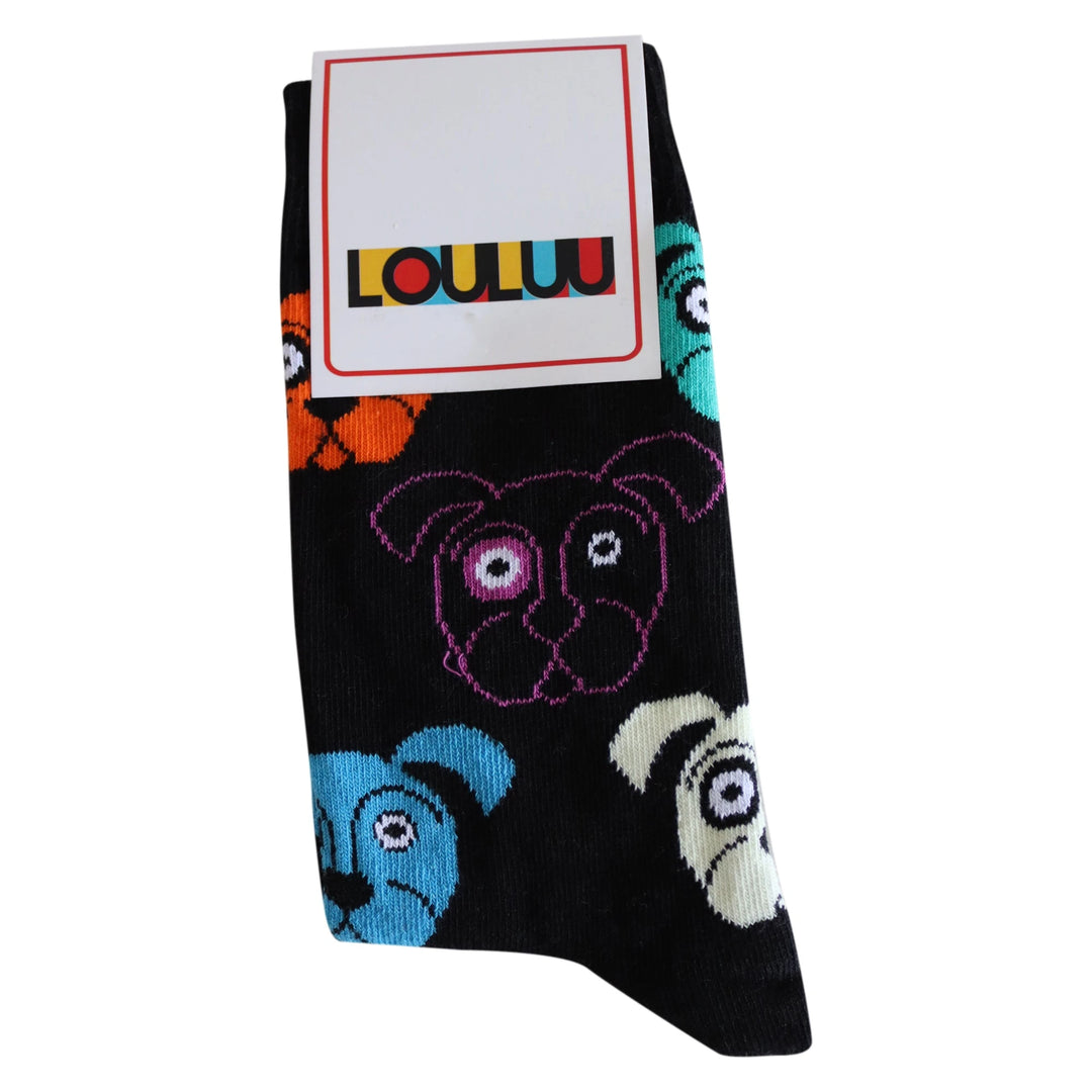 Louluu Dog Crew Socks | Fashiontight UK