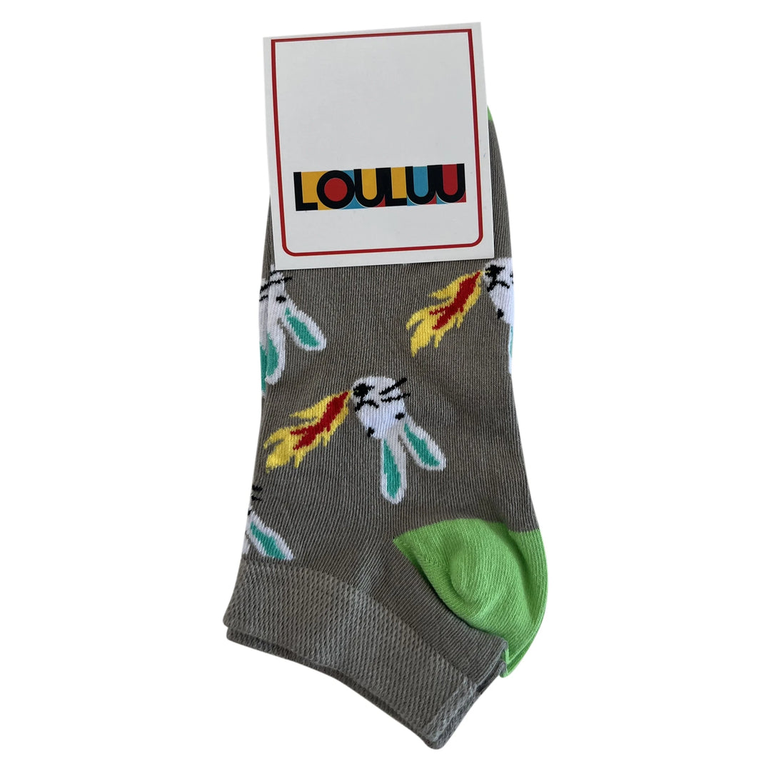Louluu Rabbit Low Cut Socks | Fashiontight UK