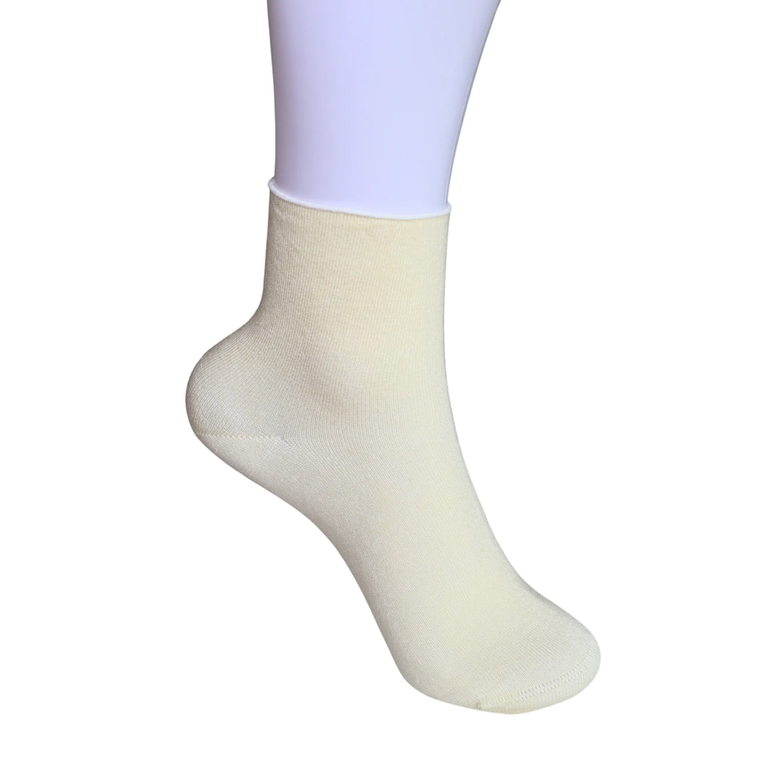 Louluu Women Bamboo Diabetic Ankle Socks | Fashiontight UK