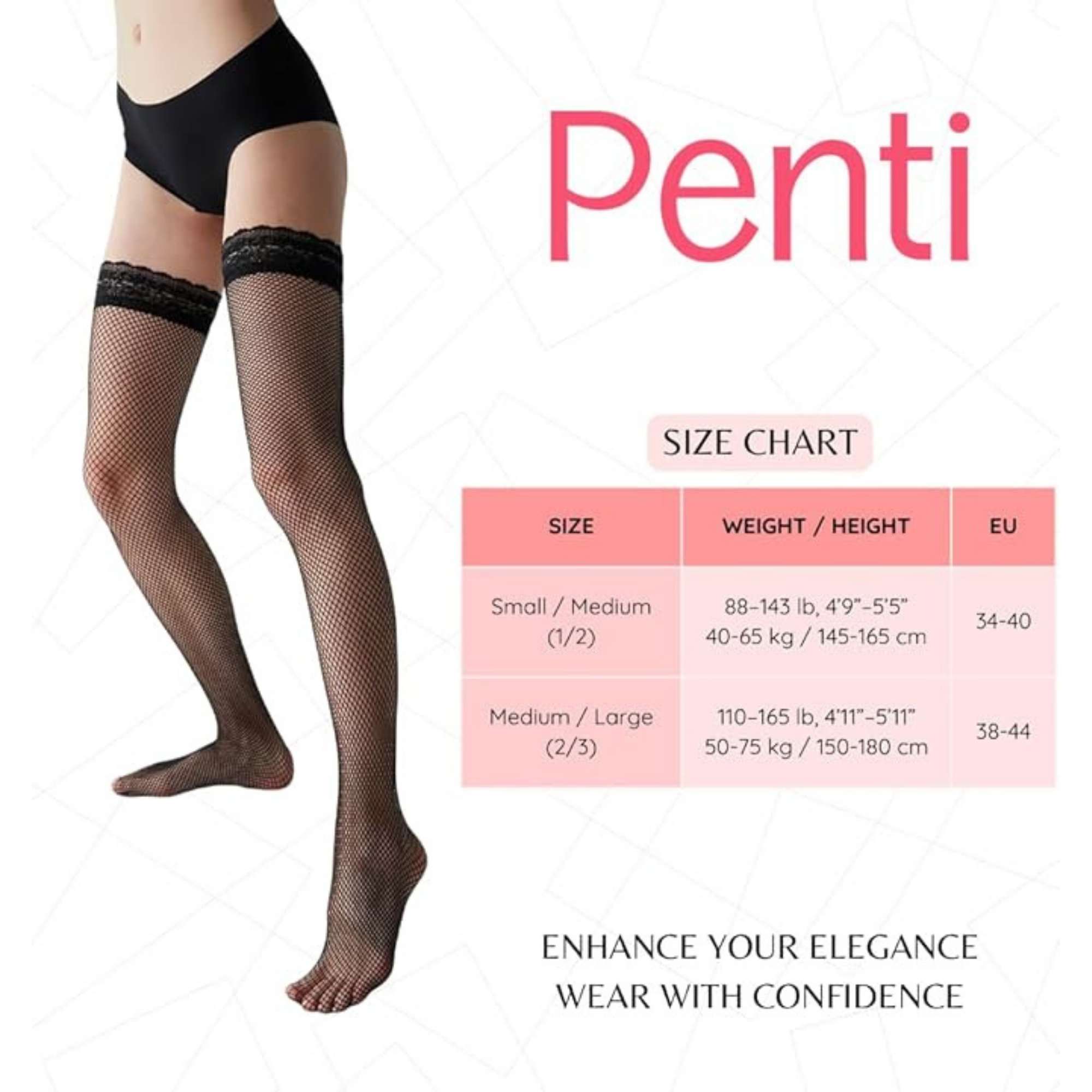 Penti Fishnet Stocking