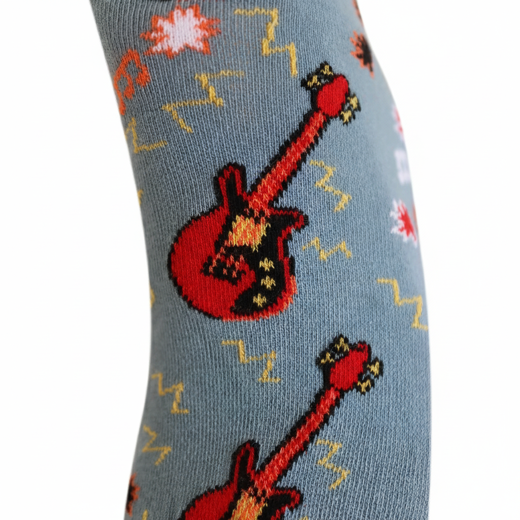 Louluu unisex cotton low cut socks close-up of toe and heel detail — soft &amp; durable fabric