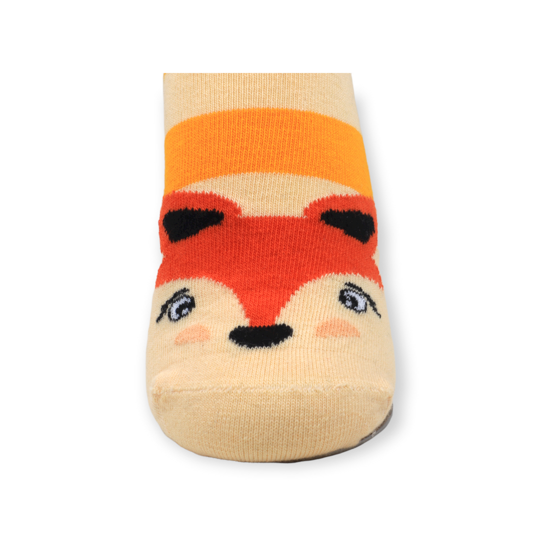 Louluu Colourful Fox Funny Socks