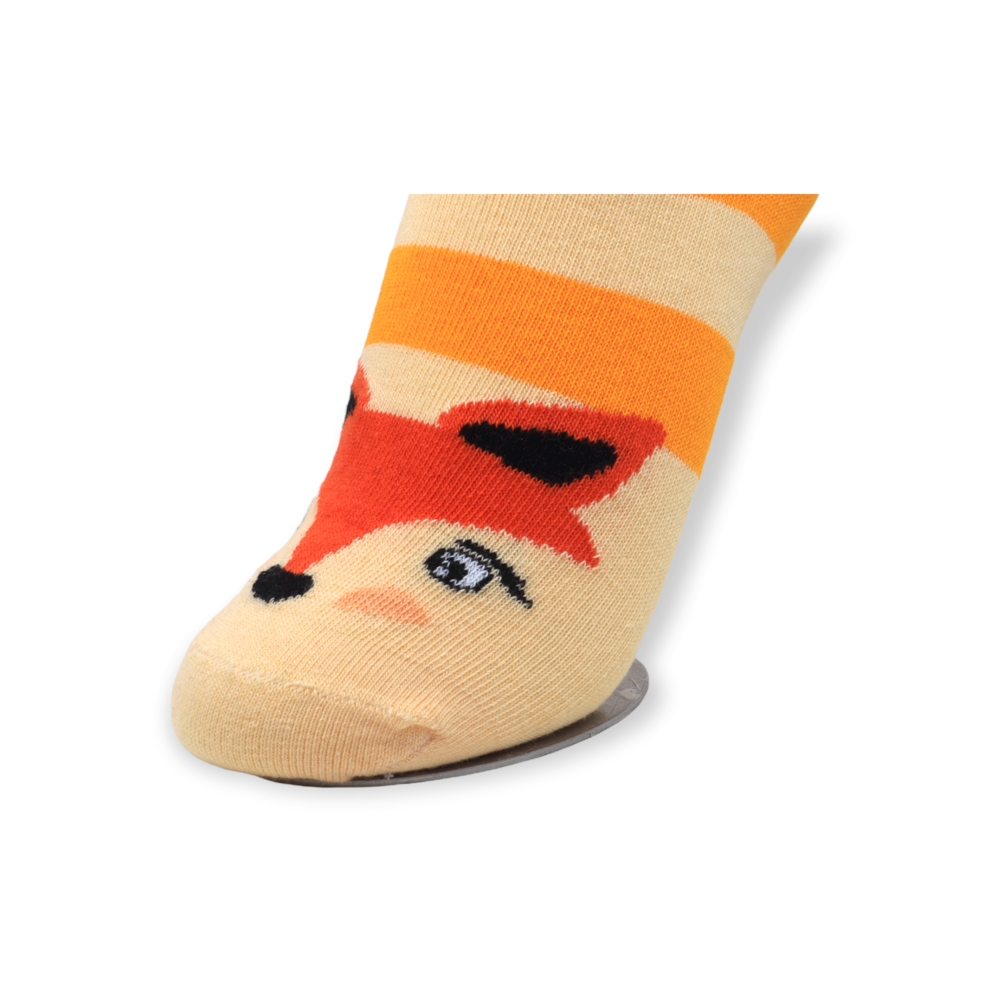 Louluu Colourful Fox Funny Socks