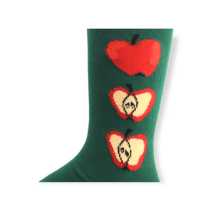 Louluu Colourful Apple Funny Socks