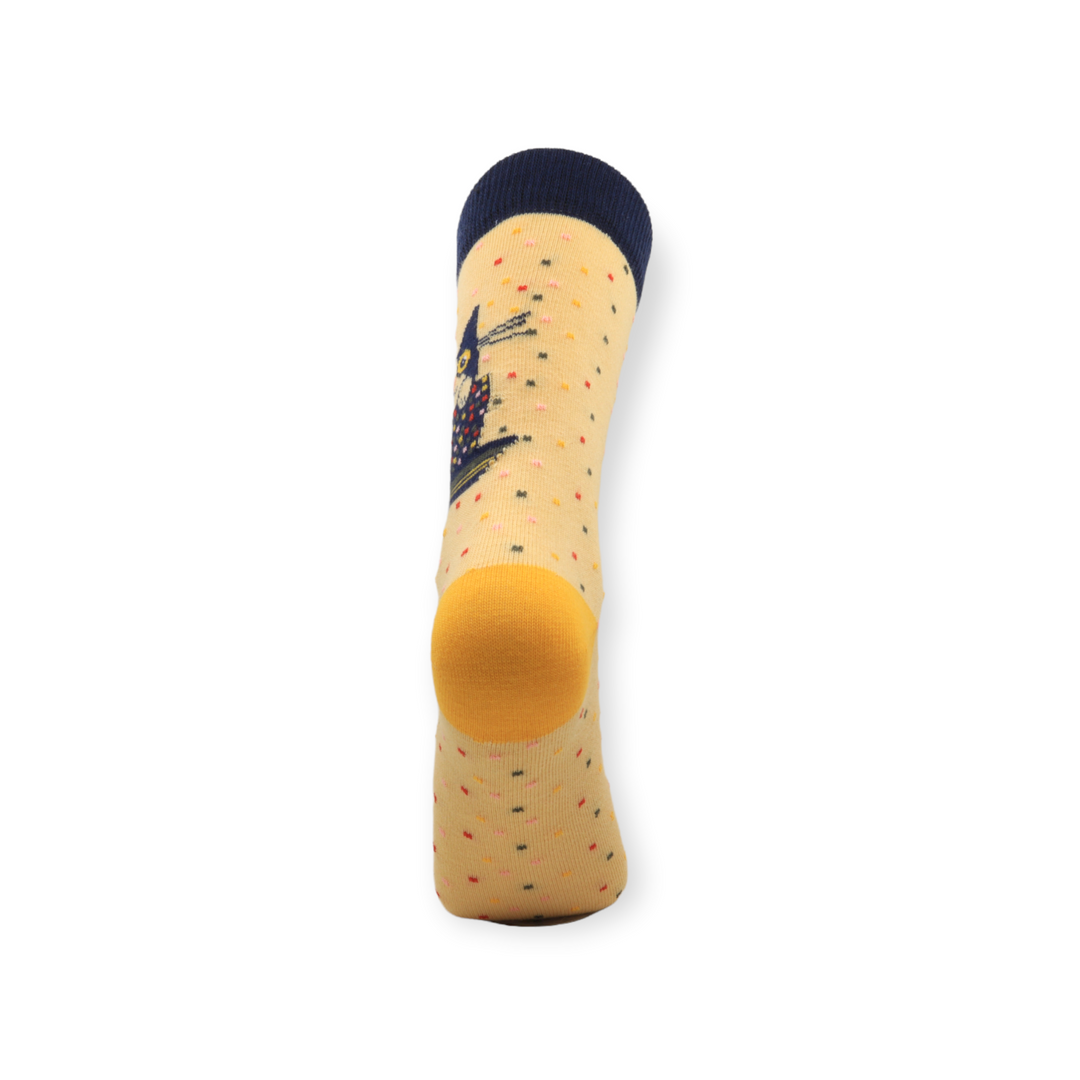Louluu Colourful Cat Funny Socks