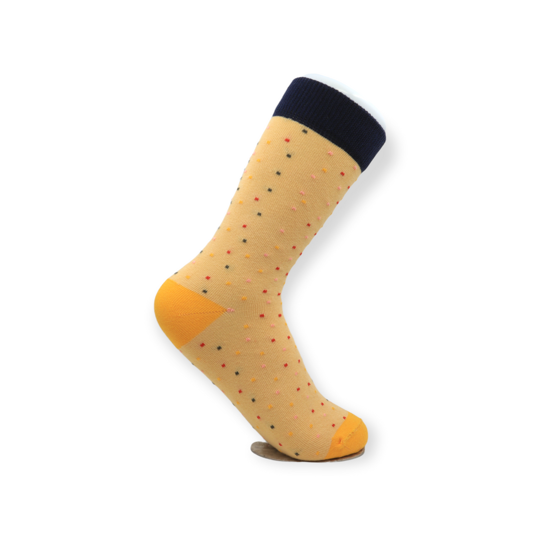 Louluu unisex combed cotton Cat socks — close-up of fabric texture, UK sizes available at Louluu