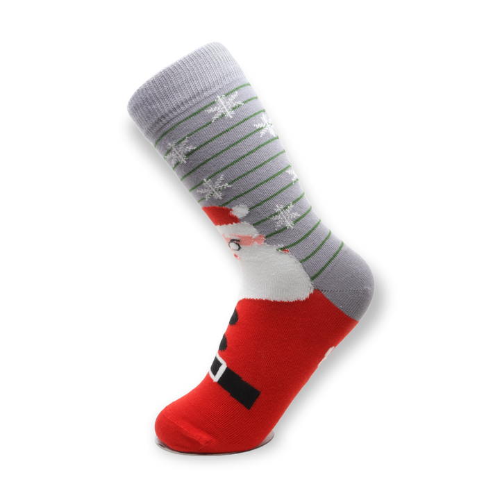 Louluu Colourful Red Christmas Socks