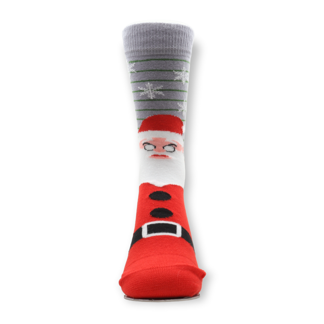 Louluu unisex combed cotton socks — lifestyle on feet