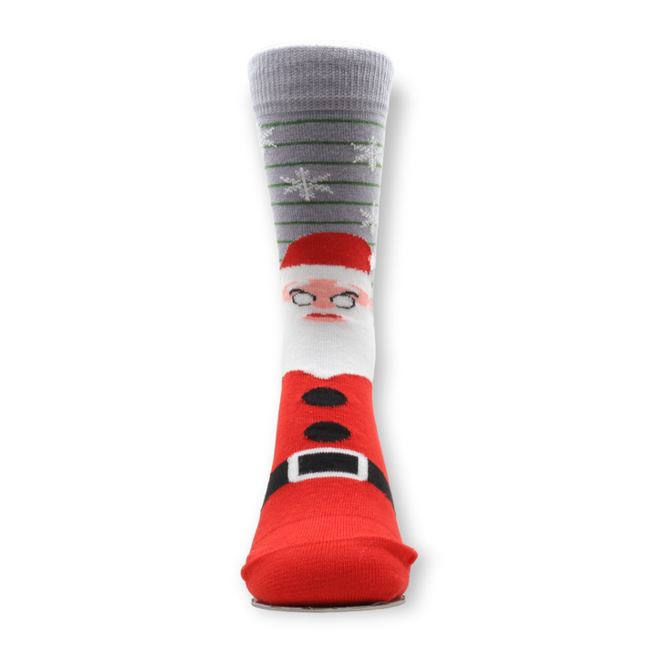 Louluu unisex combed cotton socks — lifestyle on feet