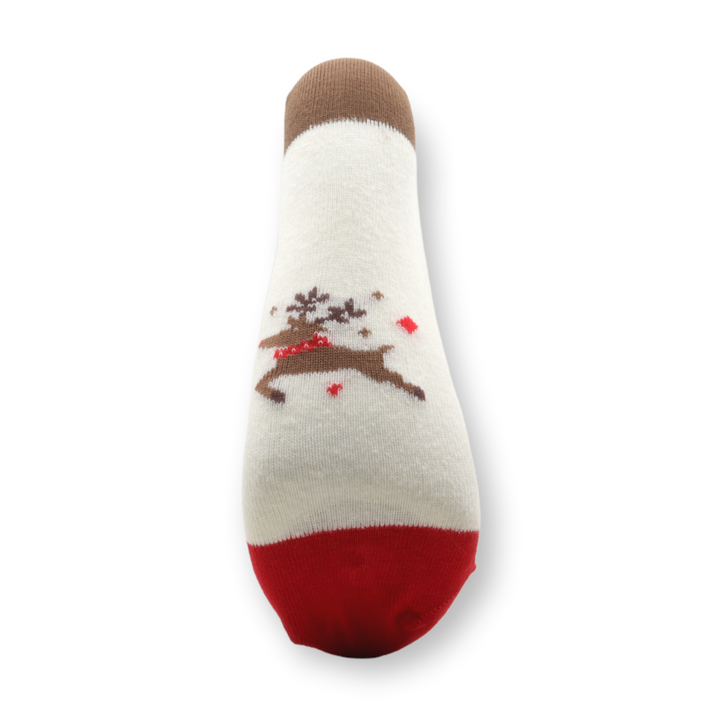 Louluu unisex combed cotton socks — folded flat lay