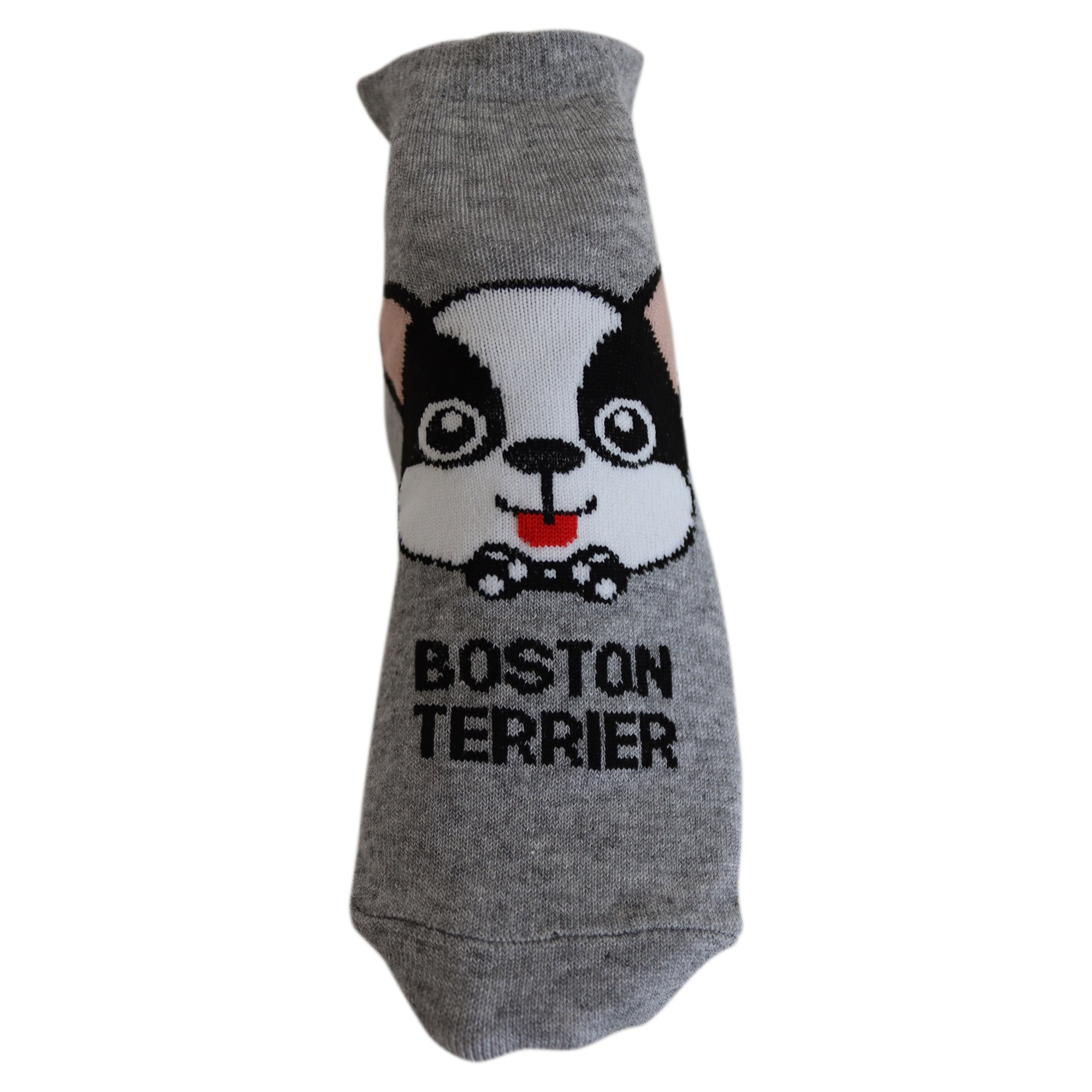 Louluu Women Cute Boston Terrier Lovely Casual Dog Socks Low Cut
