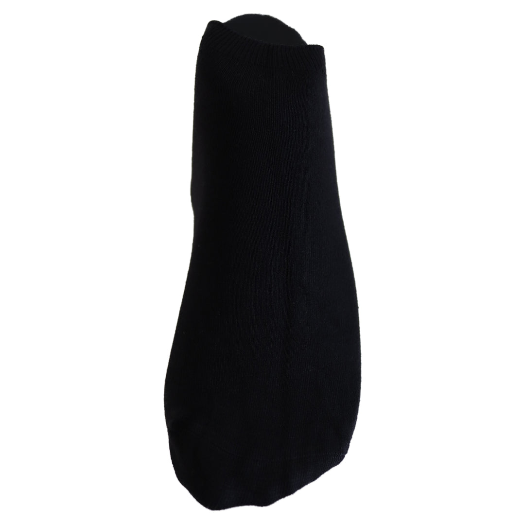 Louluu Women Black Modal Low Cut Socks