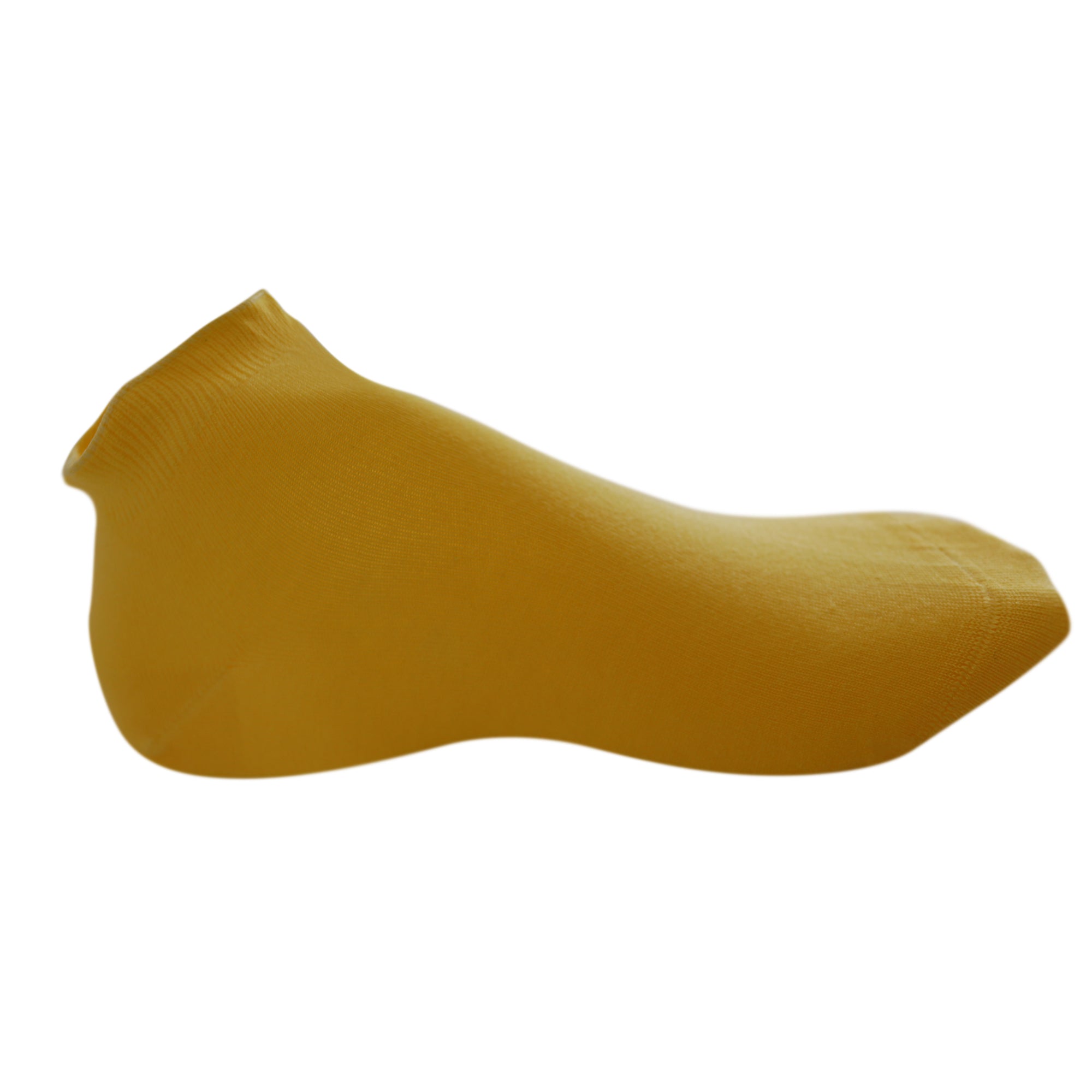 Louluu Women Yellow Modal Low Cut Socks