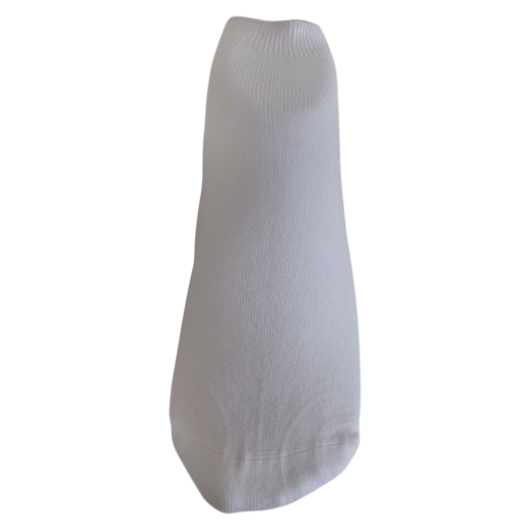 Louluu Men White Modal Low Cut Socks