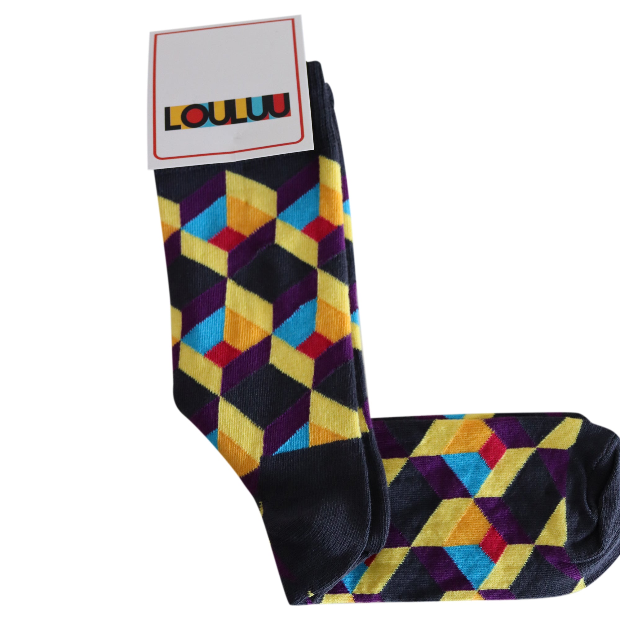 Louluu Brick Crew Socks
