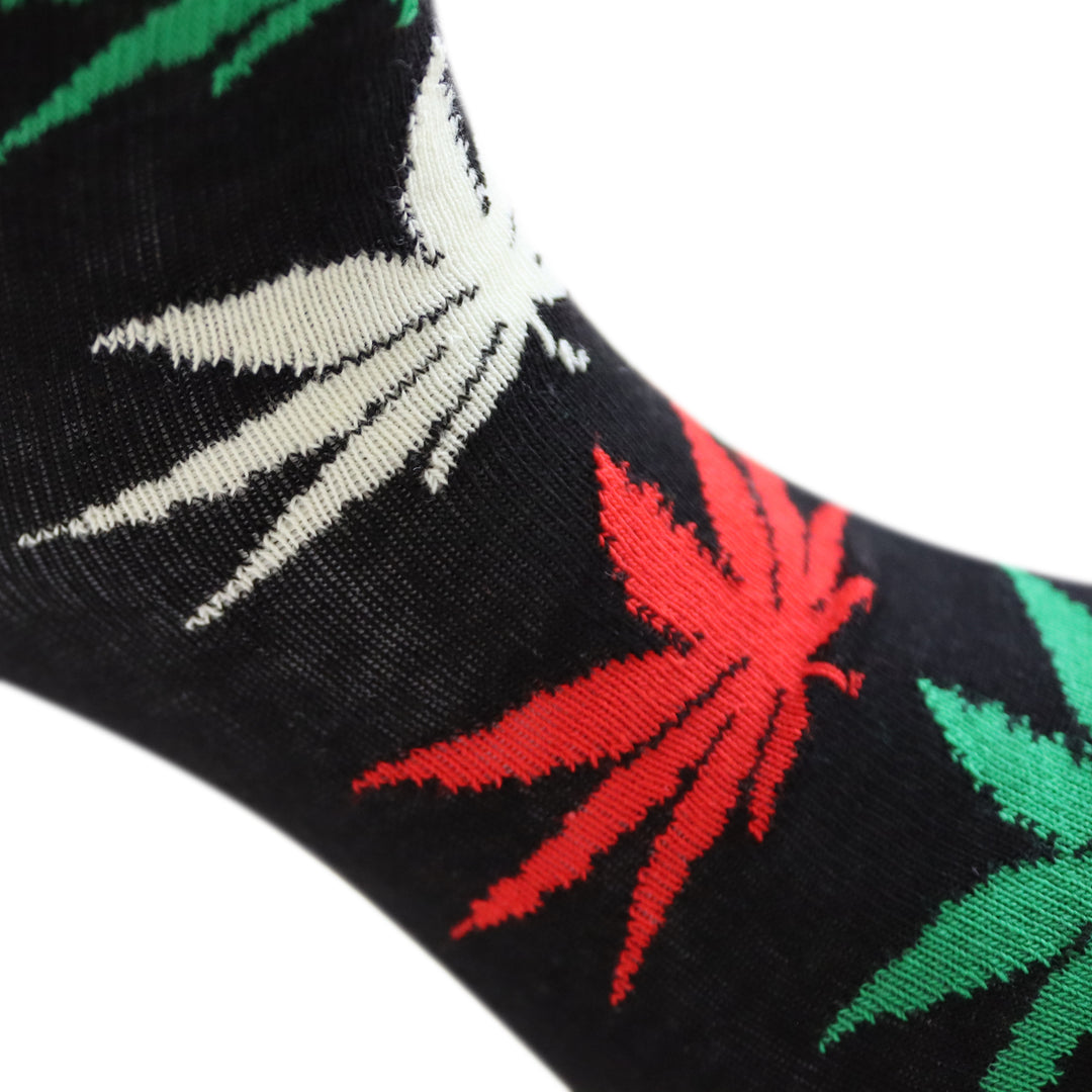 Louluu Weed Crew Socks