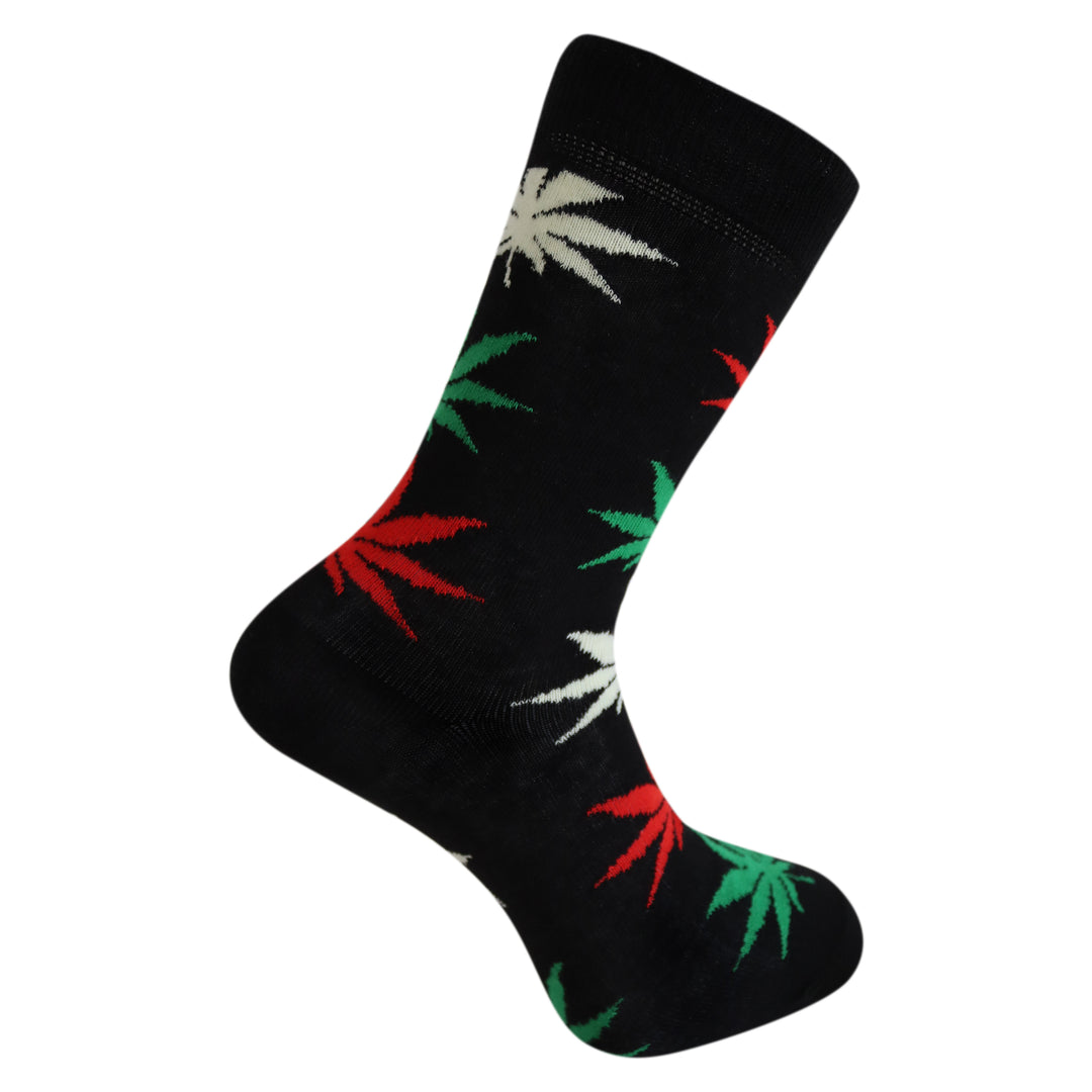 Louluu Weed Crew Socks