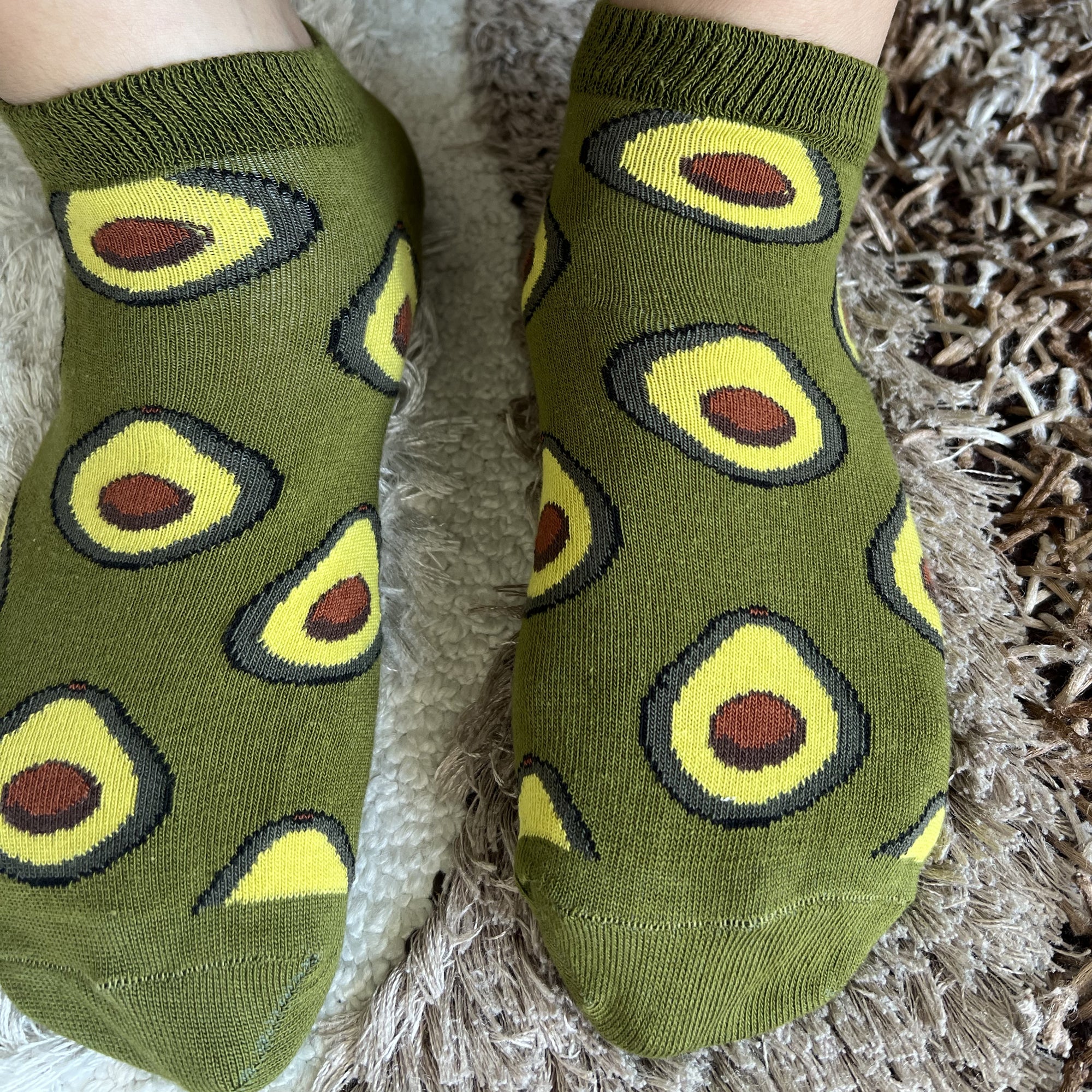 Louluu Avocado Low Cut Socks