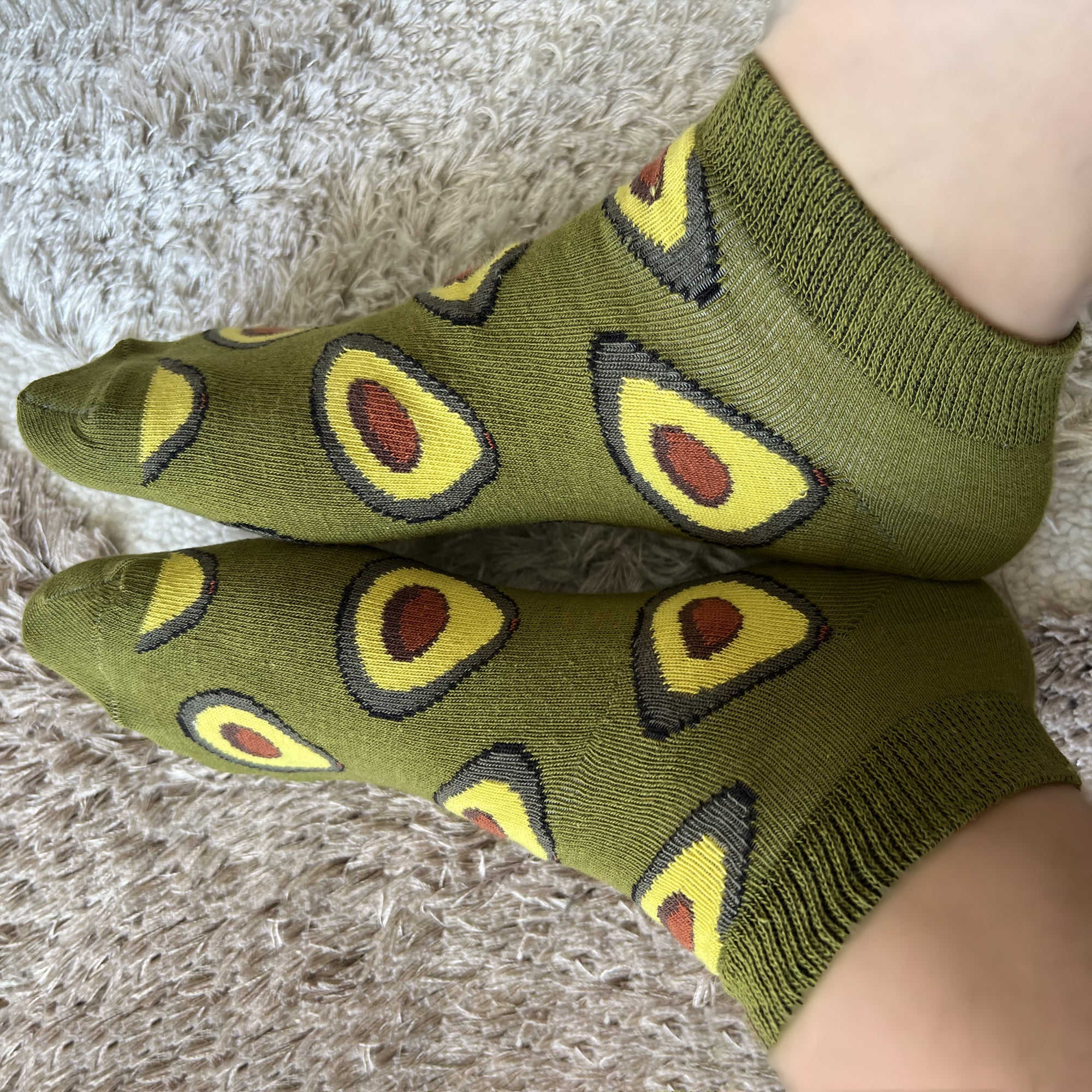Louluu Avocado Low Cut Socks